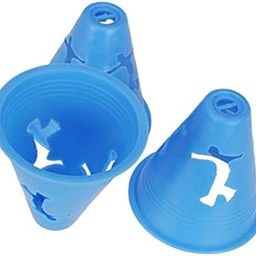LICHTS®5Pcs Hollow-Out Slalom Cones for Slalom Skating Cone Skating - Blue|Sporting Goods | Other Sporting Goods-19