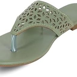 Women's Ethnic Traditional Slip-On Flats Cushioned Trendy for Comfort | Comfortable & Stylish for Girls & Women MA_13_YELLOW_42-image-92