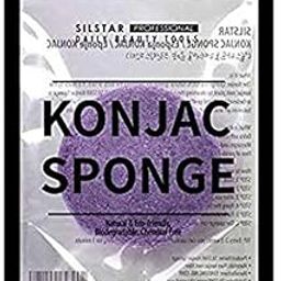 SILSTAR PROFESSIONAL 100% Natural Soft Facial and Body KONJAC Bath Sponge for Natural Glow & Softness by Detoxifying, Deep Make-Up Cleansing; Maintaining Ph Levels & Good for Babies (Lavender Purple)-image-39