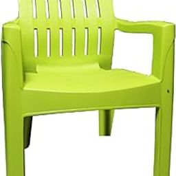 Anmol New Designed Rest High Back Volvo Chair Heavy Duty Quality Matters for us Plastic Outdoor Chair,Living Room,Dinning,Garden,Balcony,resturant Green (Pack of 1)-picture-25