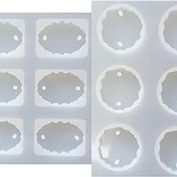 GBC Art Rakhi Resin Art Silicone Mould Set – DIY Epoxy Mold for Rakhi, Jewelry, Keychain & Pendant Making | Reusable, Flexible Silicone Moulds (Set of 2)-image-68