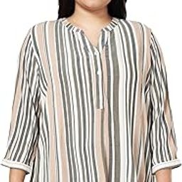 Women's Striped Regular Fit Top-image-2