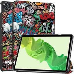 Robustrion Cover for Realme Pad 2 Cover Case 11.5 inch, Trifold Flip Back Case for Realme Pad 2 Tablet Cover - Hippy-11