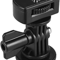 Hanumex® Adjustable Angle Pole Swivel Hot Shoe Mount 1/4" Screw Hot Shoe Mount Adapter for Mounting Video Camcorder Monitors-31