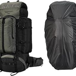 Internal Frame Hardback Hiking Bag with Rain Cover | Trekking | Travel Bag for Men & Women |Waterproof | Camping Rucksack | 55 Litres (Green)-image-22