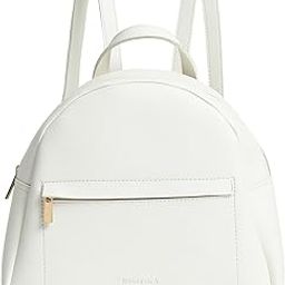 Black College Backpack for Women | Trendy Minimalistic Backpack for Girls, Ladies, Women | College Bag for Everyday Wear made of Faux Leather-47