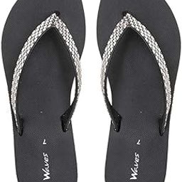 Waves Platform Heel Casual Slippers for Women-image-87