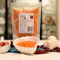 Siaksh Vada Pav Masala Powder Mix 150gm Authentic & Spicy. Tastes well with vadapav as dry vadapav chutney powder. Use it as seasoning on dahi vada and other chaat items.-image-3