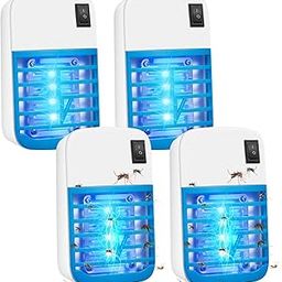 2025 Bug Zapper Indoor Electronic Plug in with Blue Lights Portable for Home Kitchen Office Bedroom Living Room Baby Room-image-48
