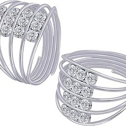Traditional Look Silver Plated Bichhiya Adjustable Lightweight Toe Ring For Women & Girls-image-54
