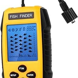 Handheld Fish Finder, Portable Fishfinder Fish Depth Finder with Sonar-17