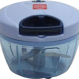 Olrada Smart Manual Vegetable Chopper with 3+1 Chopping Blade and 1 Beating Blade Big 550ml Size (Multicolor)-picture-21