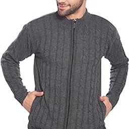 Mens Full Sleeves Zipper Sweater-image-85