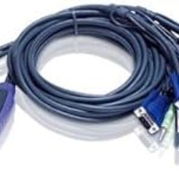 ATEN 4-Port USB VGA/Audio Cable KVM Switch-4