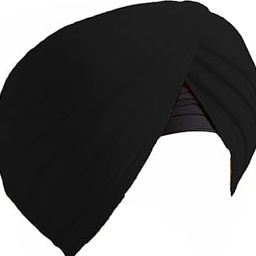 PUNJABI TURBAN 100% COTTON LIGHT FULL VOILE | TRADITIONAL TIE & WEAR PAGRI, PAGG FOR SIKH, PUNJABI, SARDAR MEN, BOYS,WOMEN | SOFT & COMFORTABLE-50