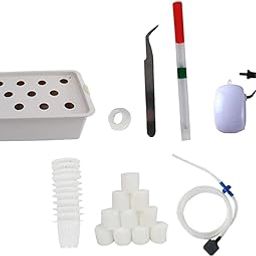 Club Bollywood®Plant Site Hydroponic System Kit Self Watering Plant Box with Air Pump|Home & Garden | Gardening Supplies |1 Piece Water Tank-picture-20