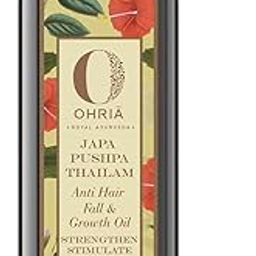 Ohria Ayurveda Japa Pushpa Thailam Hair Oil | Ayurvedic Herbal Blend with Neelibringadi Oil | Supports Hair Strength and Nourishment | For All Hair Types – 50ml-44
