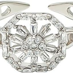 925 Sterling Silver Chunky Shine Ring for Women | Gift for Girlfriend and Wife | Rings for Women & Girls | With Certificate of Authenticity and BIS Hallmark-image-4