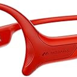 HaptiFit Terra Advanced Smart Sports Wearable, Open Ear Bluetooth Bone Conduction Headphones with Mic and 32GB MP3, Waterproof Wireless Earphones for Workouts, Swimming and Running, Red-picture-28