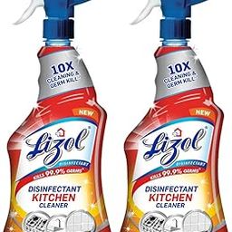 Lizol Power Kitchen Cleaner Spray - 450 ml (Pack of 2)-image-28
