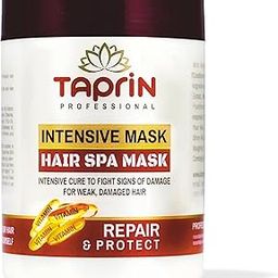 Taprin Intensive Cure Hair Spa Mask 900ml | Deep Nourish for Dry & Frizy Hair | Hair Mask for Women & Men I Hair spa Cream for Women & Men I Sulphate and Paraben Free-image-33