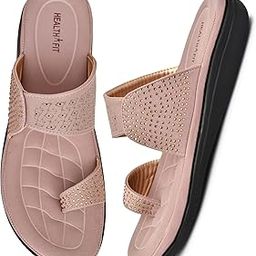 EXTRA SOFT Women's Comfortable Memory Foam Doctor Slippers/Flip-Flops|Fashionable Casual & Stylish|Lightweight & Breathable|Outdoor Synthetic Casual Chappals Sandals Ladies & Girls HF24-image-17