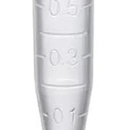 Lisamed Microcentrifuge Tubes 0.5 ml | Conical Bottom | Pack of 1000 Pieces (Pack of 1)-picture-23