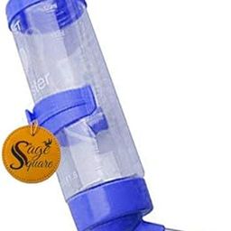Leak Proof Cage Attachment Water Bottle Cum Feeder for Hamster/Guinea Pig/Rabbit/Puppy/Cat/Kitten/Dwarf/Gerbil/Mice/Ferret (1 Piece) (125 ml)-5