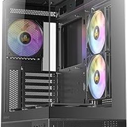 Antec CX700 RGB Elite Gaming PC Case, 2 x 120mm RGB Fan on Side, 3 x 120mm Fan on Bottom, 1x 120mm RGB Fan on Rear Cabinet (Black)-9