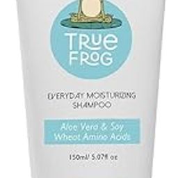True Frog Everyday Moisturizing Shampoo To Repair Damaged hair and Reduce Frizz, Deeply Moisturizes With Aloe-Vera Extract For All Hair Types, SLS free, Paraben-free & Silicone-free - 150 ml-picture-56