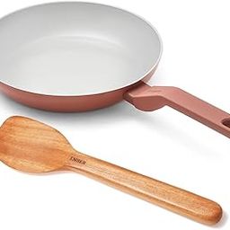 Ember Cookware Arcilla Ceramic Non-Stick Frying Pan 24cm | Matching Handle | 1x Spatula | Induction Safe | Non Toxic Frypan | PFAS & PTFE Free | Florence Series | Terracotta-image-65