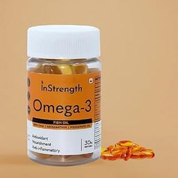 Instrength - OMEGA 3 (HEART HEALTH CARE & CHOLESTREROL CARE & SKIN CARE) - INDIA'S MOST PEOPLE'S TRUST BRAND-image-76