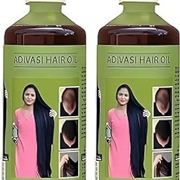 Original Adivasi Hair Growth Oil Ayurvedic Adiwasi Herbal Kesh tel with Natural Rosemary essential & Biotin for Control Hairfall anti-dandruff 250 ML (PACK OF - 2)-14