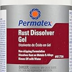 Permatex 81756 Rust Dissolver Gel, 8 oz.-image-1