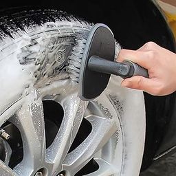 AllExtreme EXCTCB1 T-Type Car Tyre Cleaning Brush Scrubber with Antislip Handle Multi-Functional SUV Tire Wheel Rim Hub Washing Cleaner-28