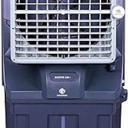 Novamax Gloster 150 Plus Air Cooler with Auto-Swing Technology, High-Density Honeycomb Cooling Pads, Powerful Air Throw With 4-Way Air Deflection, 3-Speed Control & Auto Water Refill Sys. (150L, Grey)-picture-10