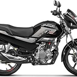 Hero Super Splendor Xtec Fi Bike (DRSC) Glossy Black Booking For Ex-Showroom Price-image-6