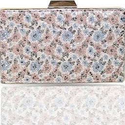 Multi Silver Clutch for Women Party Wedding-picture-22