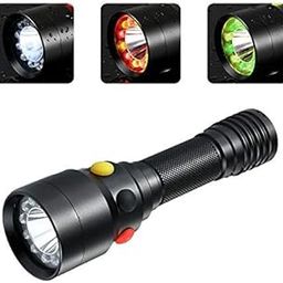 TGX ShopComfort 3 Colors Signal Railway Overhaul 3 Mode Flash Torch Chargeable XPG LED Light for Work Lighting With Magnet Tail-16