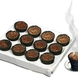 MARSHLAND Special Pure Sambrani Loban Dhoop Cup 12 Dhoop Cups in 1 Pack Natural Dhoop Cup Pack of 4-image-58