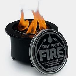 Tree Free Fire – Complete Table Top Fire Pit Bowl Kit - All-Natural Portable Table Top Fire Pit | Perfect Camping Gifts for Backyard Entertaining-37
