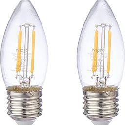 wipro Garnet Base E27 4 Watts LED Bulb (Yellow, Pack of 2)-picture-16