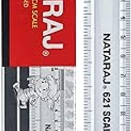 Nataraj 621 Scale 15 CM | High Accuracy | Smooth and Rounded Edges | Child-Safe | Bold Markings for Precise Results | Resists Chipping | Special MM Markings for Students & Professionals | Pack of 10-picture-12