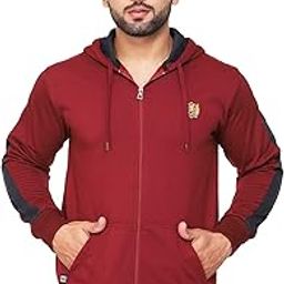 Men's Hooded Sweatshirt with Zipper Closure (Pack of 2 T Shirt for Men)-image-39