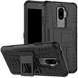 Military Graded Heavy Hybrid Kickstand Back Cover Case for Lenovo K8 Plus-23
