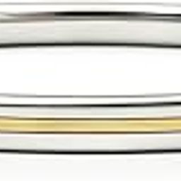 TEYRAH Brass Line 6MM Stainless Steel Sikh Kada For Women And Men Punjabi Bracelet Indian Accessory Sikh Wrist Band Punjabi Kara For Women and Men 60Grams-image-46