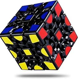 VGRASSP 3x3 Magic Gear Twisty Cube Puzzle – High Speed and Stability – Multicolour-picture-1