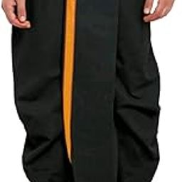 Men's Ethnic Pure Cotton Readymade Dhoti With Golden Lace in Front for Special Occasions Wedding Puja Festival Comfortable Dhoti Free size-image-9