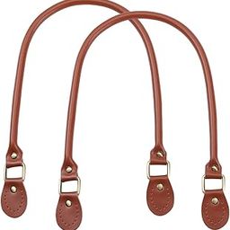 PH PandaHall 2 Pieces 24 Inches Leather Purse Handles Handbags Shoulder Bag Strap with Alloy Clasps for Purses Making Supplies Peru-image-69