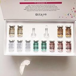 AHCP BB Glow Permanent Treatment Kit BB Glow Starter Kit (12 Serum Set)-image-57